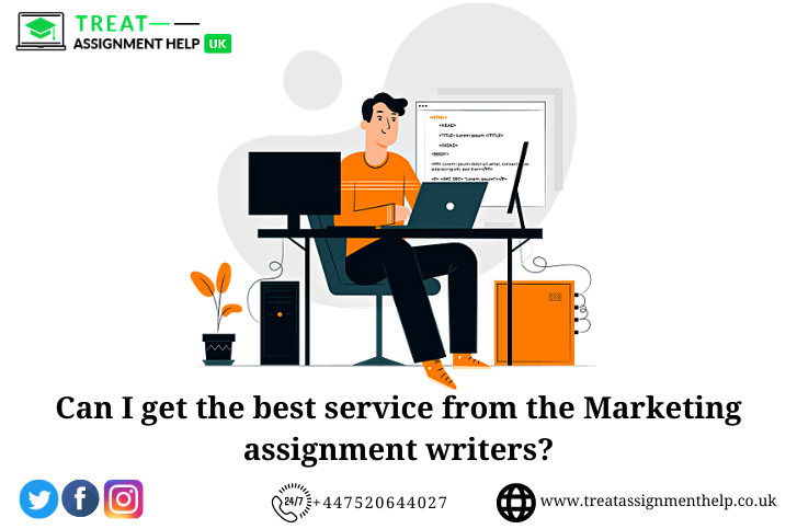 Can I get the best service from the Marketing assignment writers?